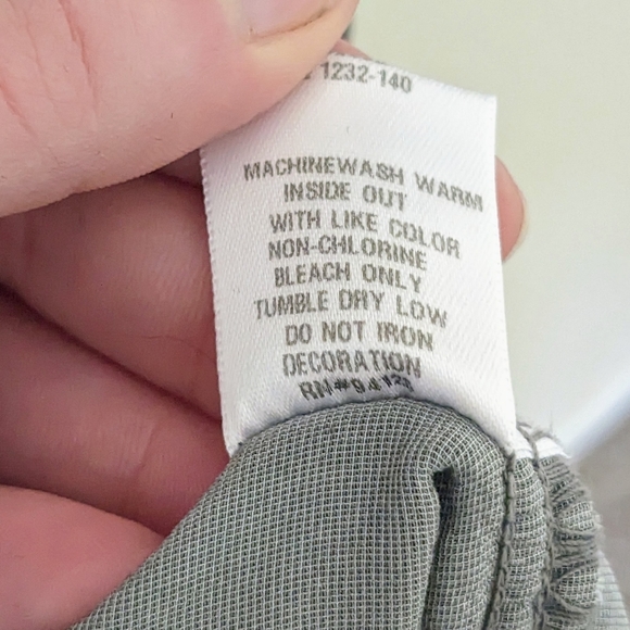 SOLD CP Shades x Free People Tunic Deep V-Neck T-Shirt Dress in Slate Gray - Picture 13 of 13